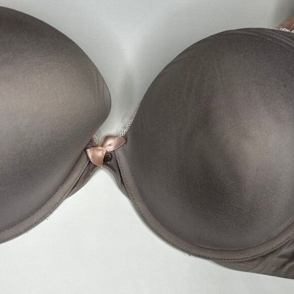 Victoria’s Secret grey push up bra 36DD - Picture 2 of 7